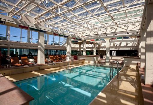 Solarium de inspiracion egipcia